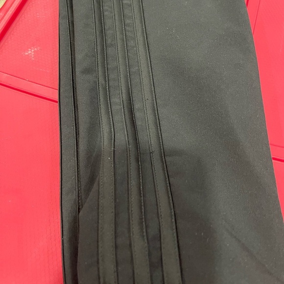 Adidas Black pants , cuff leg. Nice material with Gift Bag size XS - Picture 3 of 7